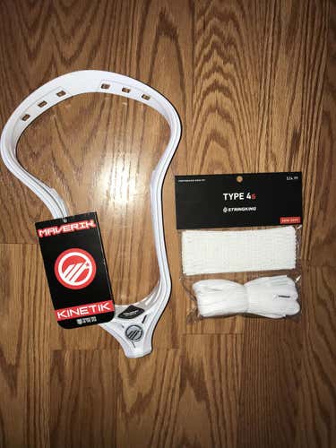 New Maverik Kinetik Head with StringKing Type 4s Meshkit.