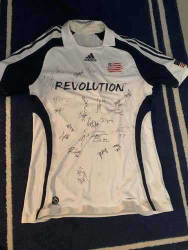 New England Revolution Team Signed Jersey-negotiable