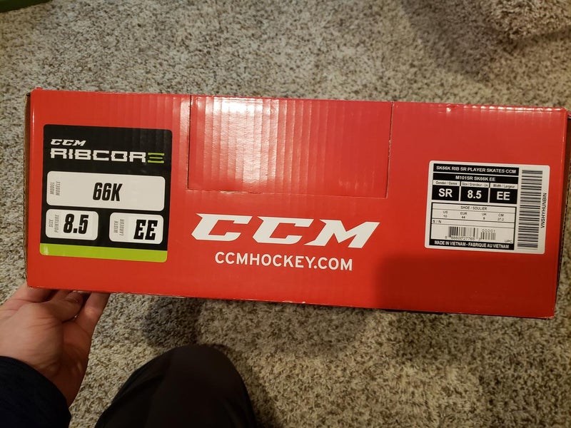CCM RibCor 66K Skates Senior Size 8.5