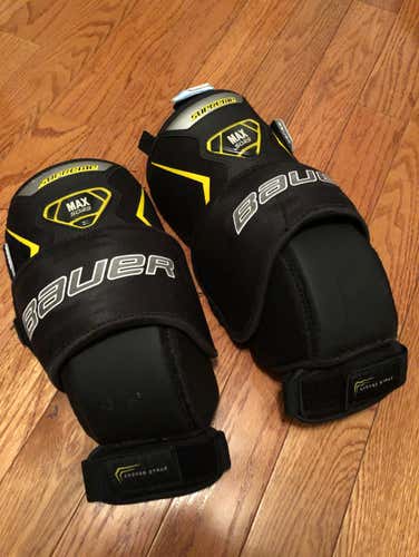Bauer Supreme Goalie Knee Guards - Senior