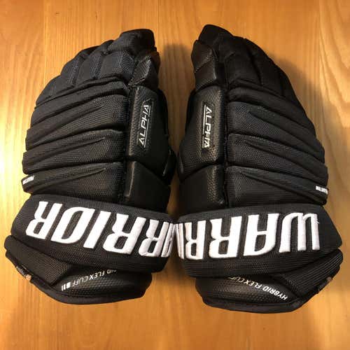 New Warrior Alpha QX Gloves Senior