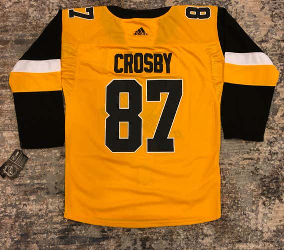 SIDNEY CROSBY #87 Pittsburgh Penguins Alternate Replica Game Jersey BRAND NEW WITH TAGS