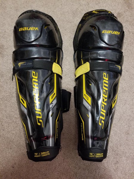 Bauer Supreme TotalOne MX3 Shin Pads Senior 15in