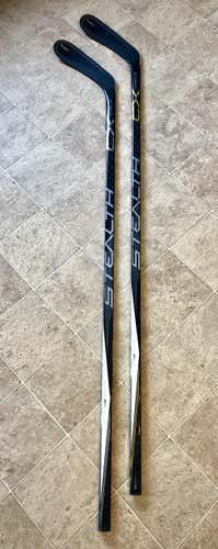 Easton Stealth CX E28 P28 85 Flex LH Grip Hockey Stick 2 Pack