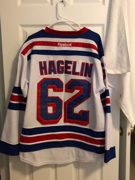 New Carl Hagelin Stanely Cup Finals New York Rangers Away Jersey - CCM Size 48 (Medium)