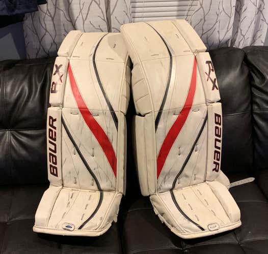 Bauer RX4 Goalie Leg Pads Senior 36 + 1