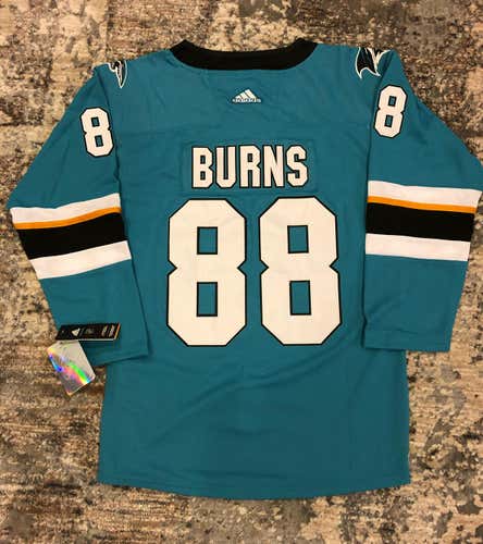 BRENT BURNS #88 San Jose Sharks Game Replica Jersey