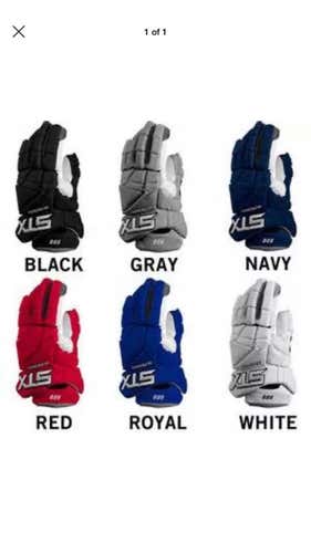 Stx Surgeon 500 Lacrosse Gloves Black