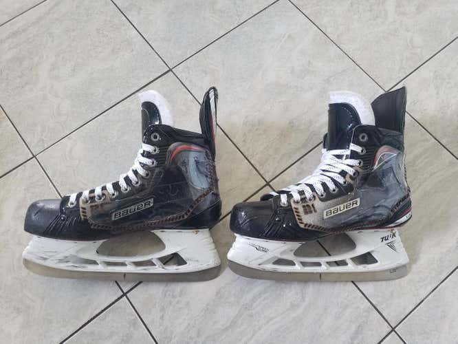 Stepan game worn Bauer 1x 2.0, 8D/A, excellent condition, custom tongues