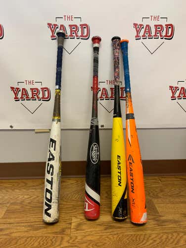 Louisville 915, Easton Xl1 Orange, Easton Xl1 Yellow