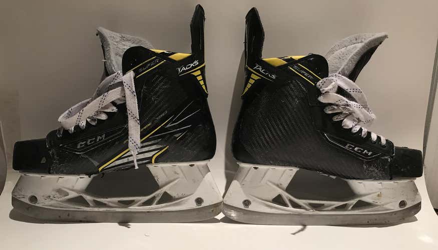 CCM Super Tacks Skates Senior Pro Stock Size 8.5D