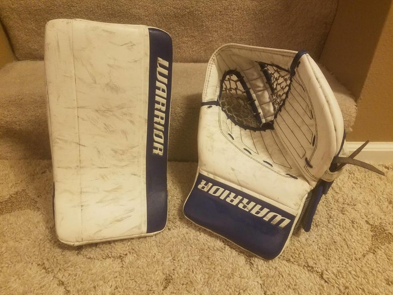 Warrior Ritual GT classic Goalie Glove & Blocker Regular Senior