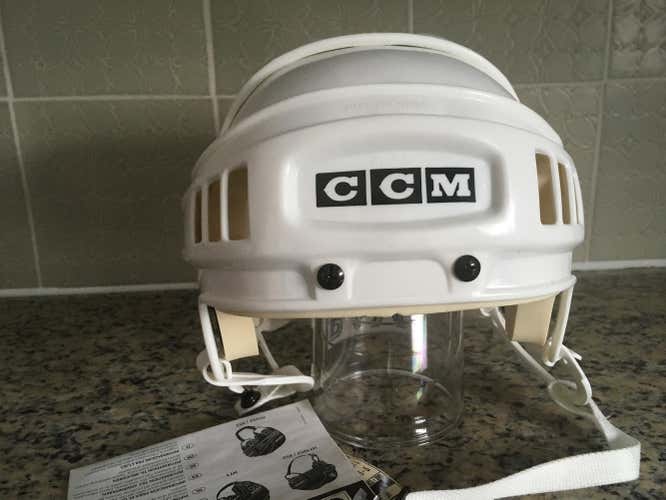 NOS CCM HT 652 Hockey Helmet White