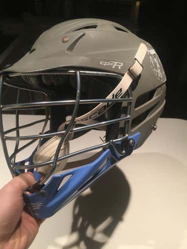 Cascade CPX-R Helmet Gray and Blue