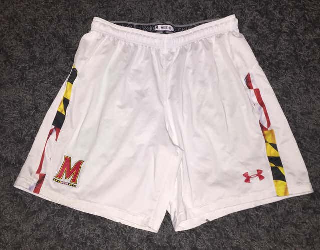 University Of Maryland Soccer Game Shorts Used Size Medium