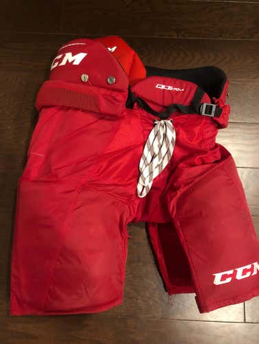 CCM QLT 270 Pants - M - Red