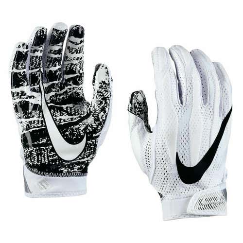 Nike SuperBad 4 sz S SMALL Skill Football Gloves GF0627 100 - White/Black