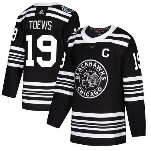 JONATHAN TOEWS #19 Chicago Blackhawks Replica Adidas 2019 Winter Classic Jersey