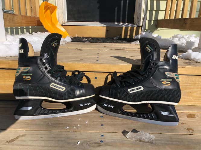 Bauer Supreme 3000 Skates Senior Size 10.5