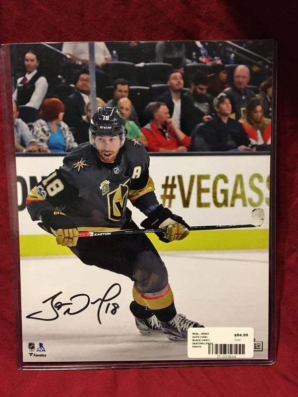 James “The Real Deal” Neal Signed Autographed Vegas Golden Knights 8x10 Photo - Fanatics