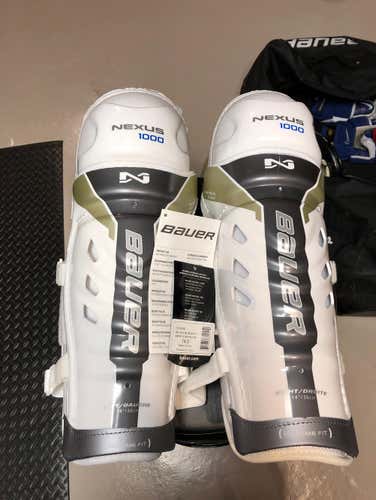 14” Bauer Nexus 1000 Shins Worn Once