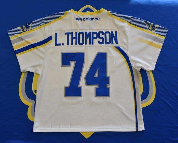 2016 Game Worn and Autographed Jersey: Lyle Thompson