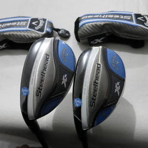 Callaway Steelhead XR 4 & 5 Hybrid Set - 22* - 25* - Ladies Graphite - NEW - LH