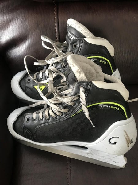 Used Graf Supra G4500 Goalie Skates Senior Size 8
