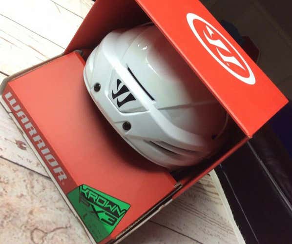 WARRIOR KROWN PX3 Helmet - White (Large Adult / Senior)