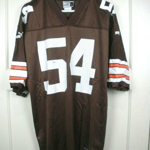 VTG 90s Chris Spielman #54 Cleveland Browns Puma Football Jersey Adult Size: L