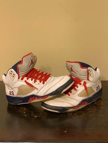 Air Jordan Retro 5 Olympic Switched Laces NEED GONE