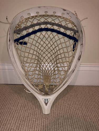 Warrior Nemesis Lyte Lacrosse Goalie Head Strung With Ecd Mesh