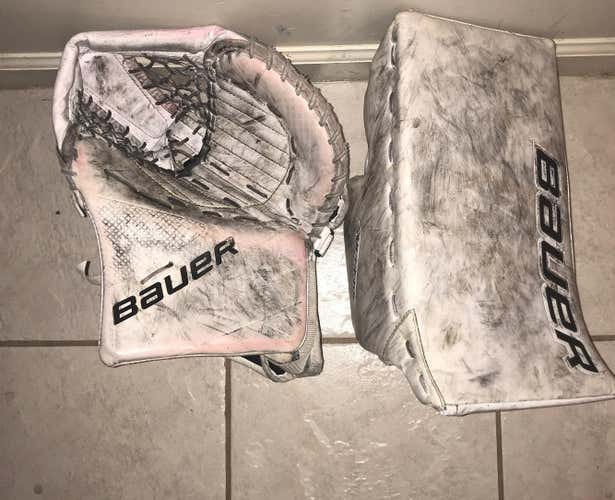 Bauer S190 Glove And Blocker
