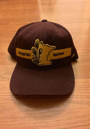 Homegrown Lacrosse Minnesota Adjustable Snap Back Hat