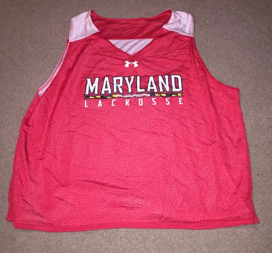 University Of Maryland Lacrosse Reversible Practice Jersey Pinny
