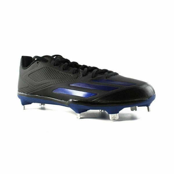 Adidas Adizero Afterburner 3 sz 12 Blue Black Q16559 Boost Metal Baseball Cleats
