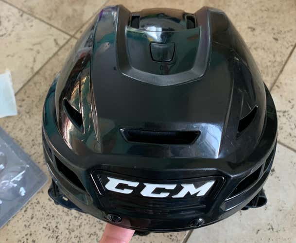 Ccm Resistance Black Helmet Size Small