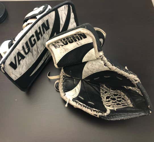 Vaughn Jr Glove And Blocker Set. Great Value!