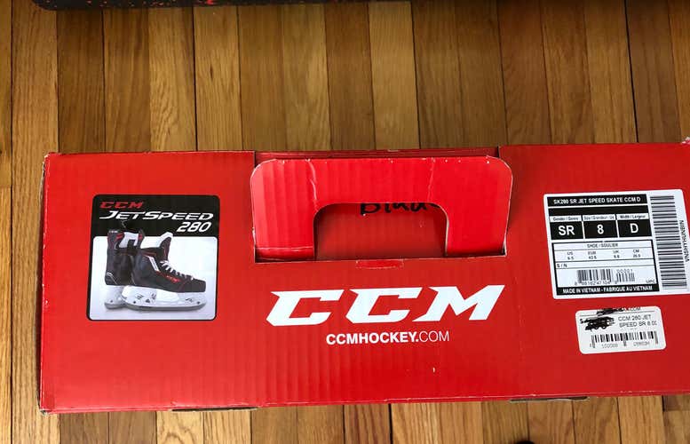 CCM Jetspeed 280 Size 8D New