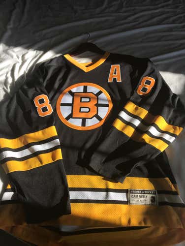 Cam Neely Hero Or Hockey Jersey Size Large