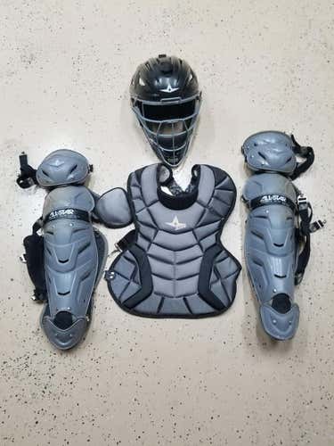 All Star System 7 Catcher's Protective Gear Intermediate