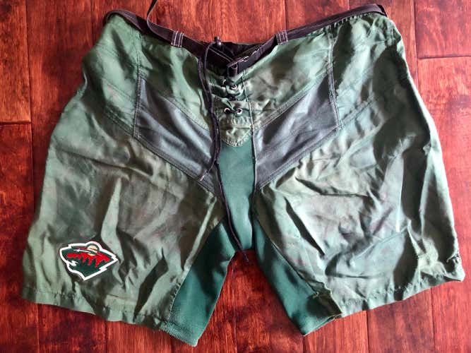 Custom Bauer Minnesota Wild Goalie Pant Shell XXXL