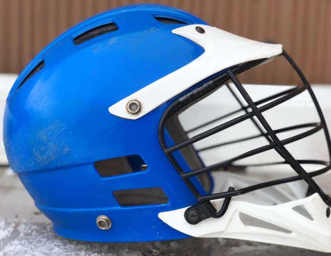 Blue Cascade CPX Helmet lacrosse