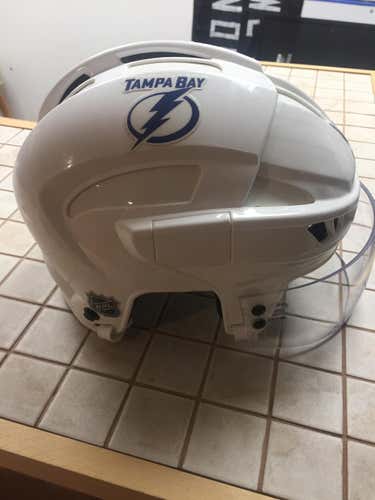 Tampa Bay Lightning NHL Reebok 11K Helmet Pro Stock