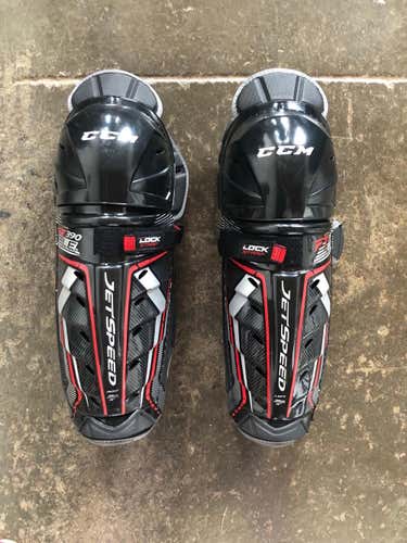 CCM Jetspeed FT390 LE Shin Pads - Senior (14")