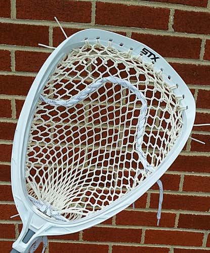 New STX Shield Goalie Lacrosse Head Strung w/ 15D Semi Soft Mesh-PICK YOIR NO TRADES