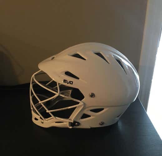 Brand New All White Warrior Evo Helmet