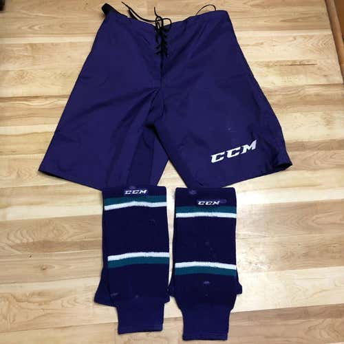 Orlando Solar Bears CCM PP10 Shell Medium w/ Knit Socks & Laundry Bag