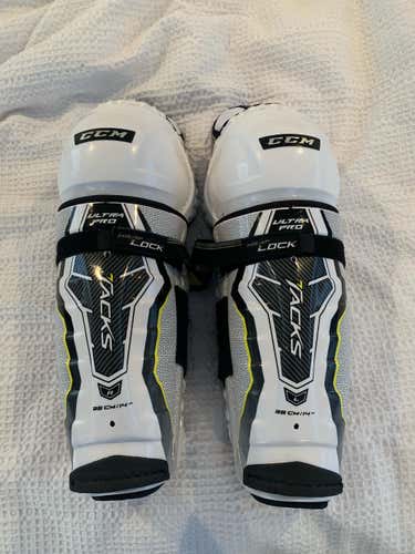CCM Ultra Tacks Pro Stock 14” Shin Pads