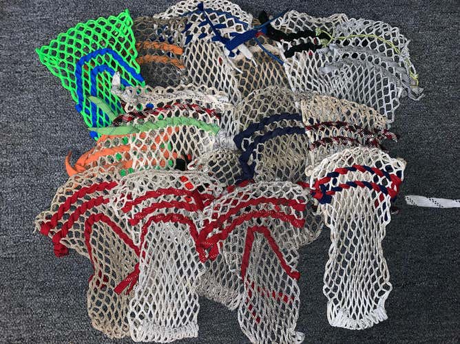 15 Used Colored Mesh Lot